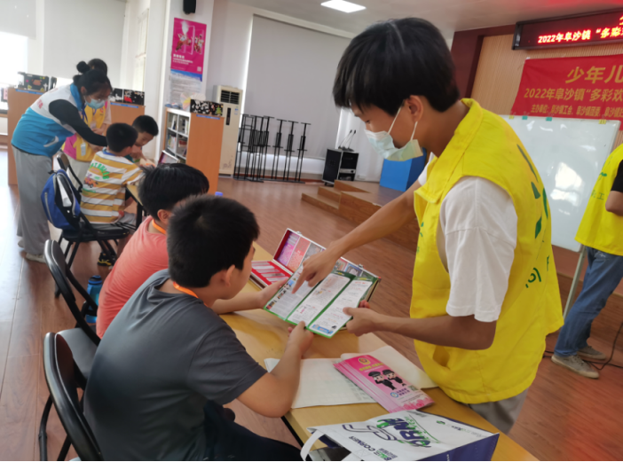 阜沙鎮(zhèn)禁毒信息〔2022〕第171期--【禁毒攻堅年】阜沙鎮(zhèn)開展暑期兒童公益禁毒宣講活動（2022.